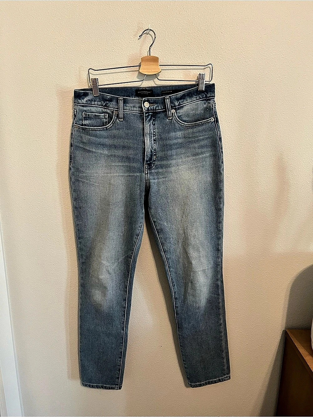 Banana Republic High-Rise Slim Jean Blue Size 30